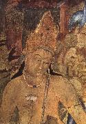 unknow artist Large bodhisattva, cave i Ajanta china oil painting reproduction